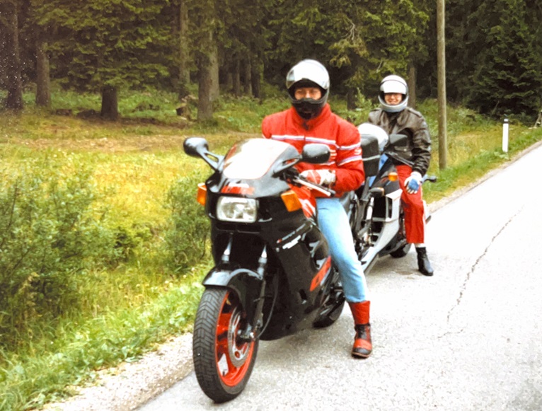 Ausfahrt mit Roli 1987